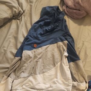 MISSLOOK Denim Blue Knit Top